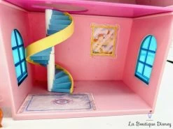Ensemble De Jeu Figurines Les Aristochats Playset Disney Maison Transportable -Disney jouet maison transportable les aristochats figurines playset disney rose bleu vintage rare 5