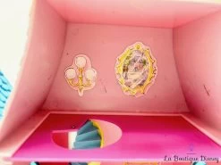 Ensemble De Jeu Figurines Les Aristochats Playset Disney Maison Transportable -Disney jouet maison transportable les aristochats figurines playset disney rose bleu vintage rare 6