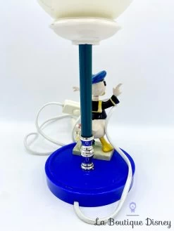Lampe De Chevet Donald Duck Walt Disney Productions Bleu Décoration Vintage -Disney lampe donald duck walt disney productions vintage boule canard collection 7