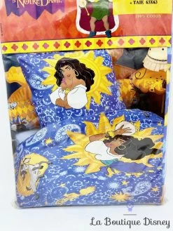 Parure Draps Housse Couette Taie Esmeralda Le Bossu De Notre Dame Disney CTI Vintage 140x200 -Disney parure lit housse couette le bossu de notre dame disney vintage taie 1