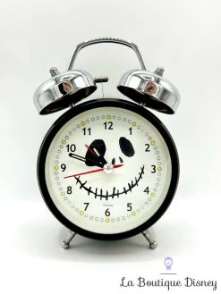 Réveil Jack Skellington L'étrange Noël De Mr Jack Disney Horloge Noir Blanc
