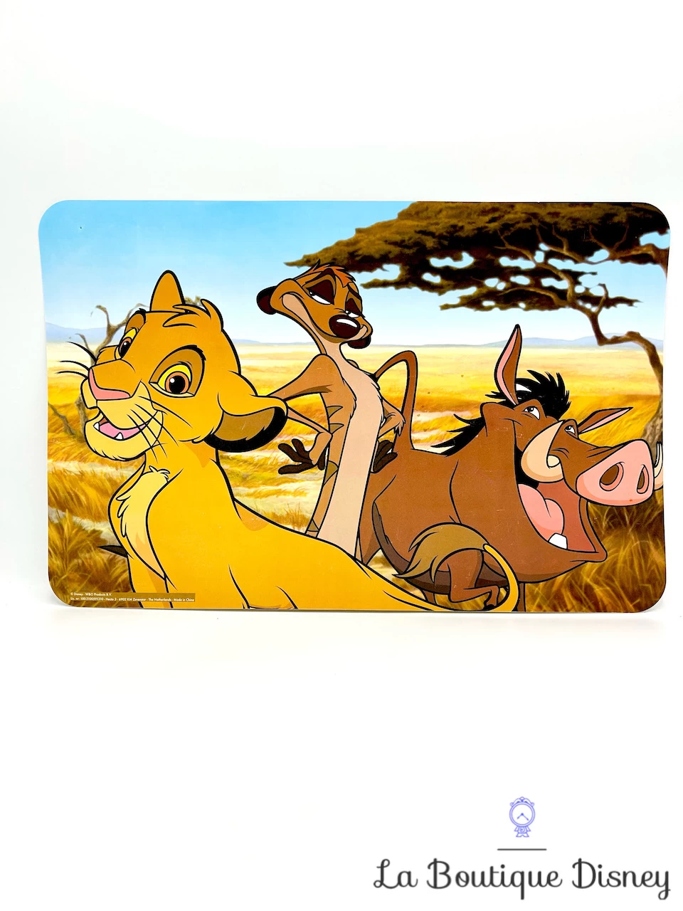 Set De Table Simba Timon Pumbaa Disney W&O Products Le Roi Lion Dessous Table Plastique 3 Set De Table Simba Timon Pumbaa Disney W&O Products Le Roi Lion Dessous Table Plastique
