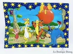 Set De Table Winnie The Pooh Disney Porcinet Coco Lapin Tigrou Bourriquet Ballon -Disney set de table winnie ourson disney tigrou bourriquet coco porcinet foret joie 2
