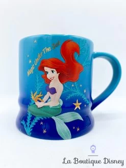 Tasse Ariel La Petite Sirène Disney Store Exclusive Mug Magic Under The Sea Bleu