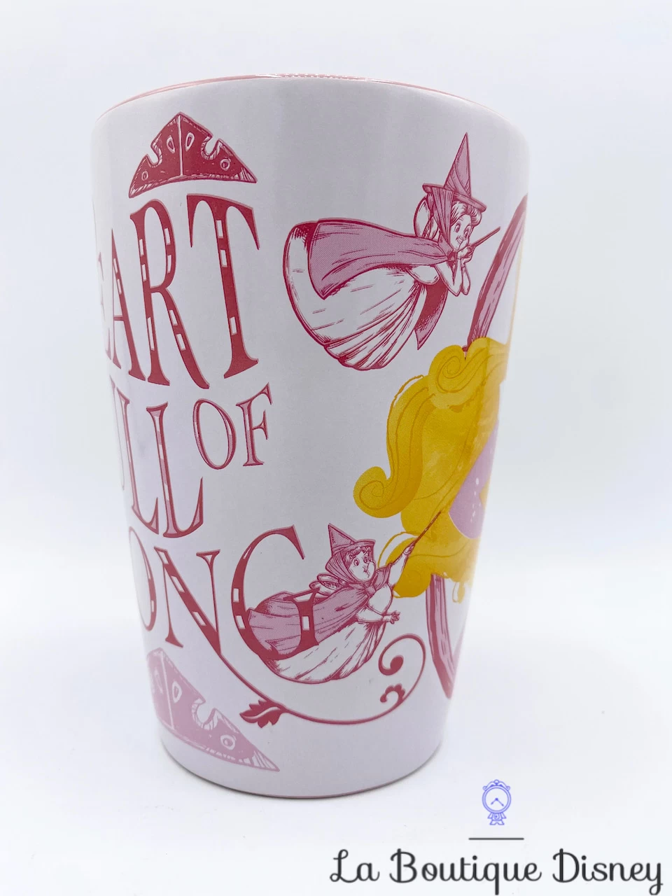 Tasse Aurore La Belle Au Bois Dormant Disney Store Original Mug Rose Heart Full Of Song Fées 4 Tasse Aurore La Belle Au Bois Dormant Disney Store Original Mug Rose Heart Full Of Song Fées – Image 2
