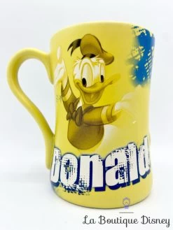 Tasse Donald Duck Disney Store Exclusive Mug Canard Jaune -Disney tasse donald duck jaune portrait disney store mug canard 5