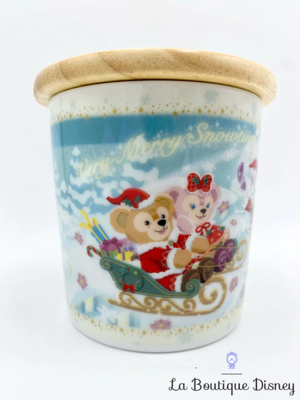 Tasse Duffy Very Merry Snowtime The Disney Bear Tokyo Disney Sea 2016 Japon Mug Ours Noël Christmas 4 Tasse Duffy Very Merry Snowtime The Disney Bear Tokyo Disney Sea 2016 Japon Mug Ours Noël Christmas – Image 2