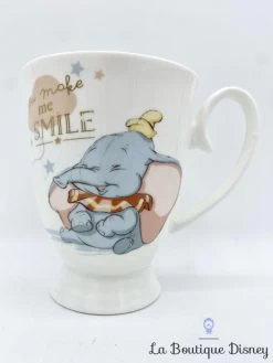 Tasse Dumbo You Make Me Smile Disney Magical Moments Mug Widdop&Co Bébé éléphant