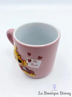 Tasse Expresso Winnie L'ourson To Pooh Disney Store Exclusive Mug Coeur Love Amour 12 Tasse Expresso Winnie L'ourson To Pooh Disney Store Exclusive Mug Coeur Love Amour -Disney tasse expresso winnie ourson to pooh disney store exclusive mug anse coeur rose 6