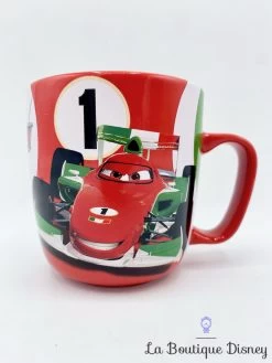 Tasse Francesco Bernoulli Cars 2 Disney Store Mug WGP Voiture Italie