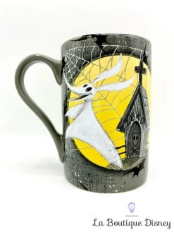 Tasse Jack Skellington Zéro Disney Store Mug ShopDisney L'étrange Noël De Monsieur Jack Gris Jaune