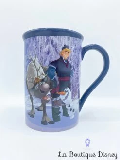 Tasse La Reine Des Neiges Anna Sven Olaf Kristoff Disney Store Original Authentic Mug Bleu Violet Hiver Neige -Disney tasse la reine des neiges kristoff sven olaf anna disney store bleu violet mug 5