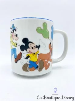 Tasse Mickey Pluto Dingo Minnie Loulou Parade The Walt Disney Company Mug Japan Vintage