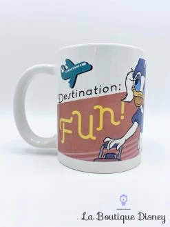 Tasse Minnie Mouse Daisy Disney Destination Fun Voyage Tour Eiffel Big Ben