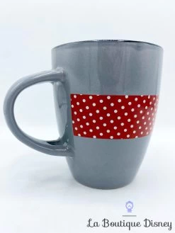 Tasse Minnie Mouse Pois Disney Mug Gris Rouge Noir 11 Tasse Minnie Mouse Pois Disney Mug Gris Rouge Noir -Disney tasse minnie mouse grise disney mug pois tete 2