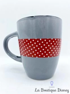 Tasse Minnie Mouse Pois Disney Mug Gris Rouge Noir 10 Tasse Minnie Mouse Pois Disney Mug Gris Rouge Noir -Disney tasse minnie mouse grise disney mug pois tete 3