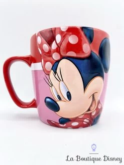 Tasse Minnie Mouse Disney Store Mug Rose Rouge Relief 3D -Disney tasse minnie mouse rouge rose disney store mug portrait relief 3d 1