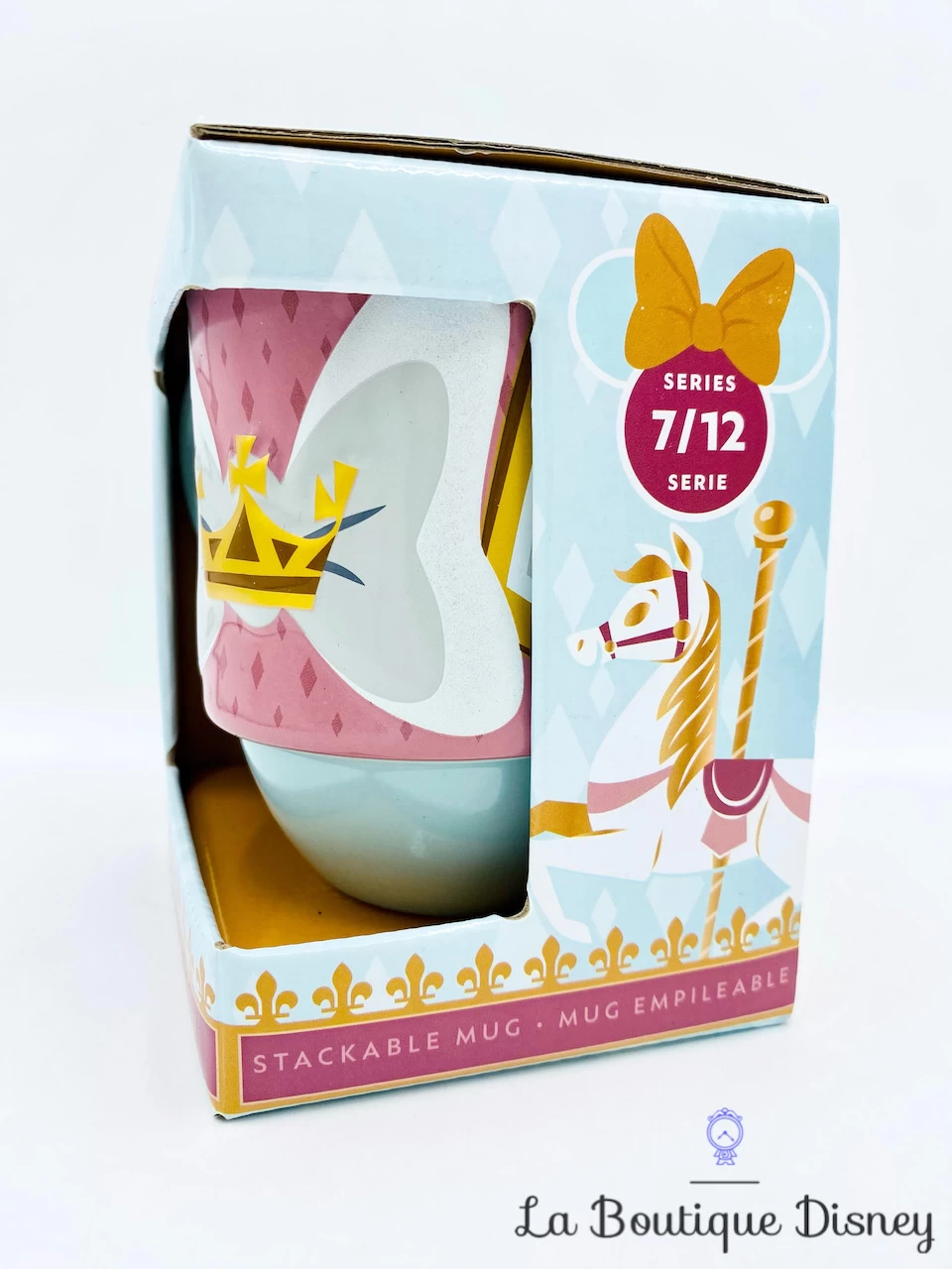 Tasse Minnie Mouse The Main Attraction Série 7 Carrousel Rides Lancelot Disney Store Mug Édition Limitée 4 Tasse Minnie Mouse The Main Attraction Série 7 Carrousel Rides Lancelot Disney Store Mug Édition Limitée – Image 2