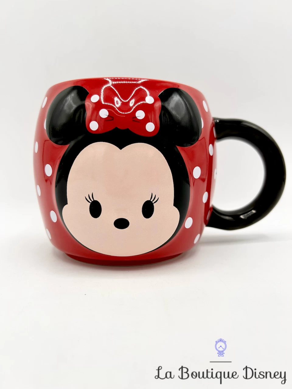 Tasse Minnie Mouse Tsum Tsum Disney Store 2016 Mug Rouge Pois Tête Visage 3 Tasse Minnie Mouse Tsum Tsum Disney Store 2016 Mug Rouge Pois Tête Visage
