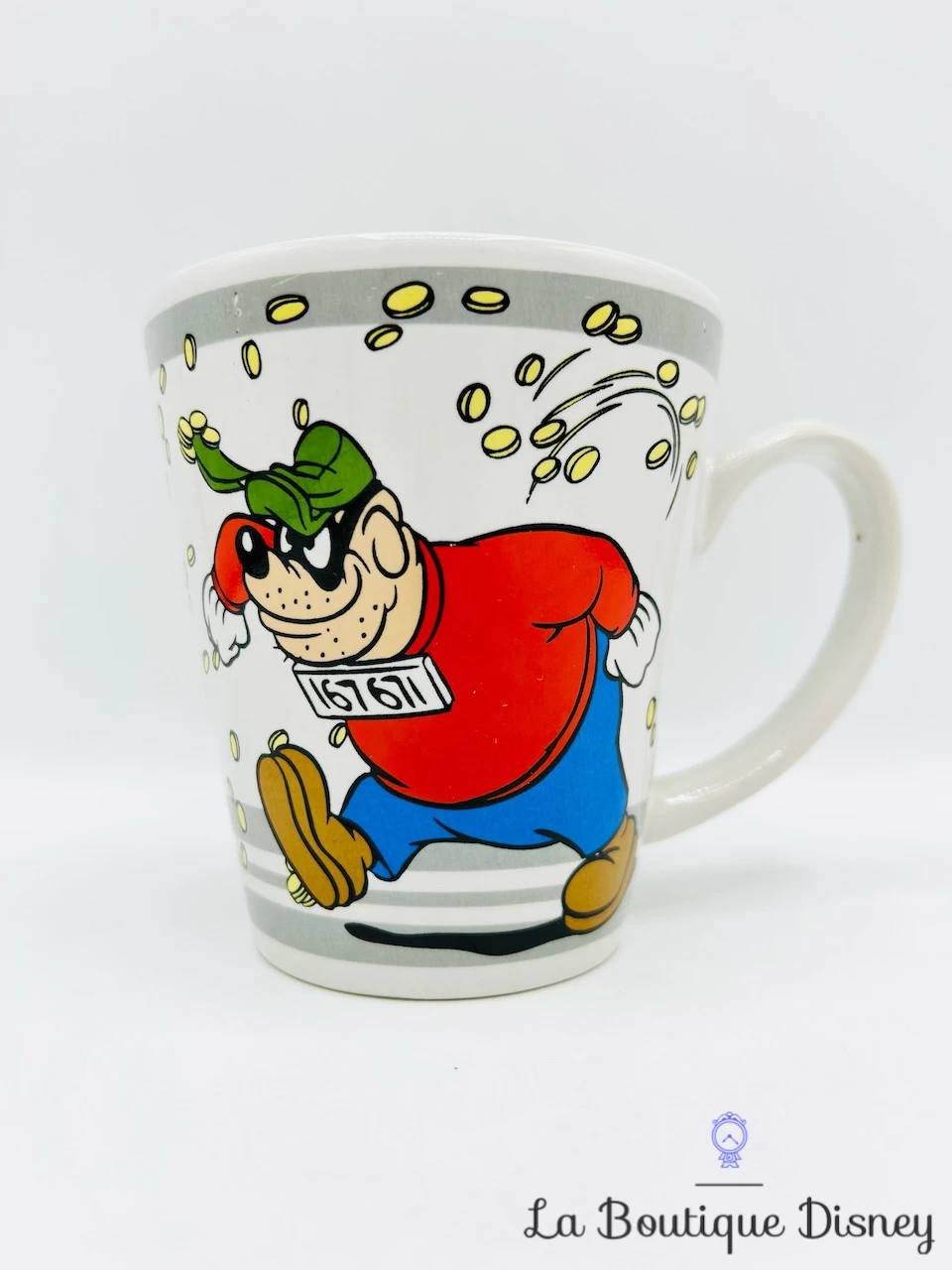 Tasse Oncle Picsou Rapetou Disney Mug Blanc Argent Pièces Monnaie 5 Tasse Oncle Picsou Rapetou Disney Mug Blanc Argent Pièces Monnaie – Image 3