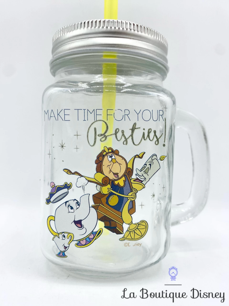 Verre Paille Big Ben Lumière Madame Samovar Zip La Belle Et La Bête Disney Tasse Make Time For Your Besties 6 Verre Paille Big Ben Lumière Madame Samovar Zip La Belle Et La Bête Disney Tasse Make Time For Your Besties – Image 4