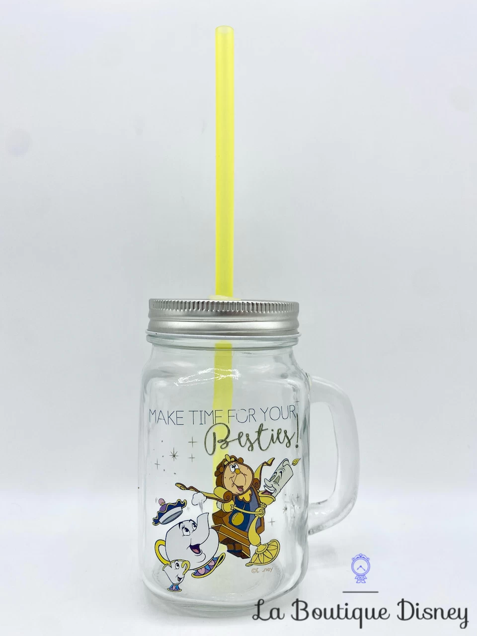 Verre Paille Big Ben Lumière Madame Samovar Zip La Belle Et La Bête Disney Tasse Make Time For Your Besties 4 Verre Paille Big Ben Lumière Madame Samovar Zip La Belle Et La Bête Disney Tasse Make Time For Your Besties – Image 2