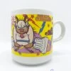 Tasse Philoctete Disney CIPA Italy Mug Hercule Jaune Vintage