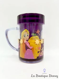 Tasse Plastique Raiponce Pascal Disney Store 2017 Mug Violet Eau Tangled Série