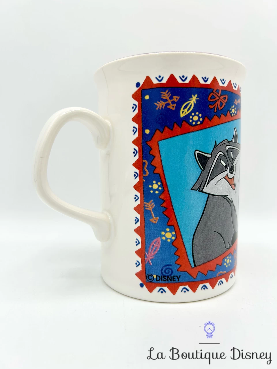 Tasse Pocahontas Meeko Disney's Mug Made In England Vintage 6 Tasse Pocahontas Meeko Disney's Mug Made In England Vintage – Image 4