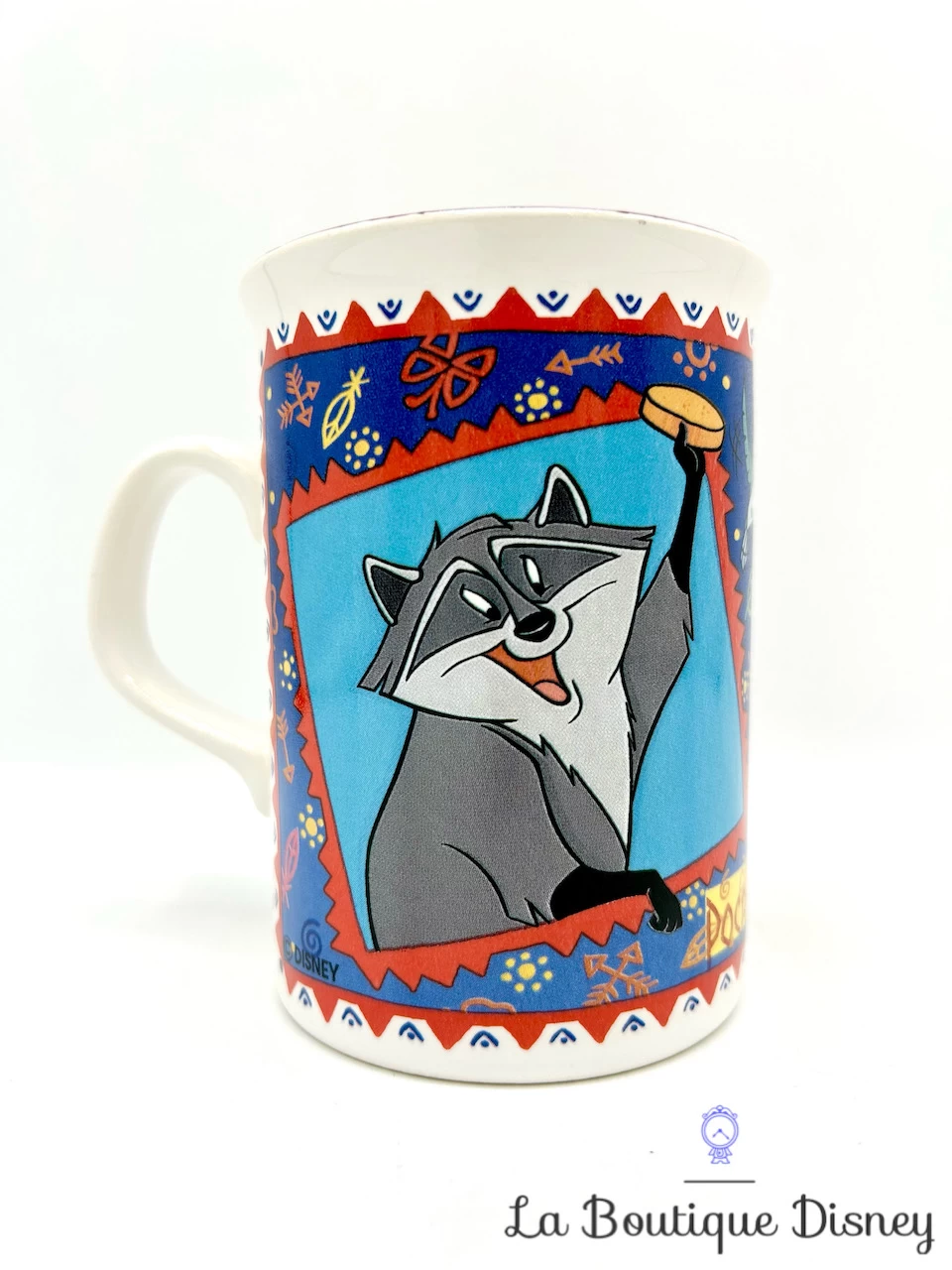 Tasse Pocahontas Meeko Disney's Mug Made In England Vintage 3 Tasse Pocahontas Meeko Disney's Mug Made In England Vintage