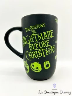 Tasse Sally The Nightmare Before Christmas Disney Store Mug L'étrange Noël De Monsieur Jack Vert -Disney tasse sally tim burton the nightmare before christmas disney store mug noir vert 2