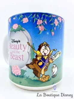 Tasse Scène La Belle Et La Bête Walt Disney Company Japan Mug Scène Film Beauty And The Beast -Disney tasse scene la belle et la bete walt disney company japan mug scene film bleu chateau 3