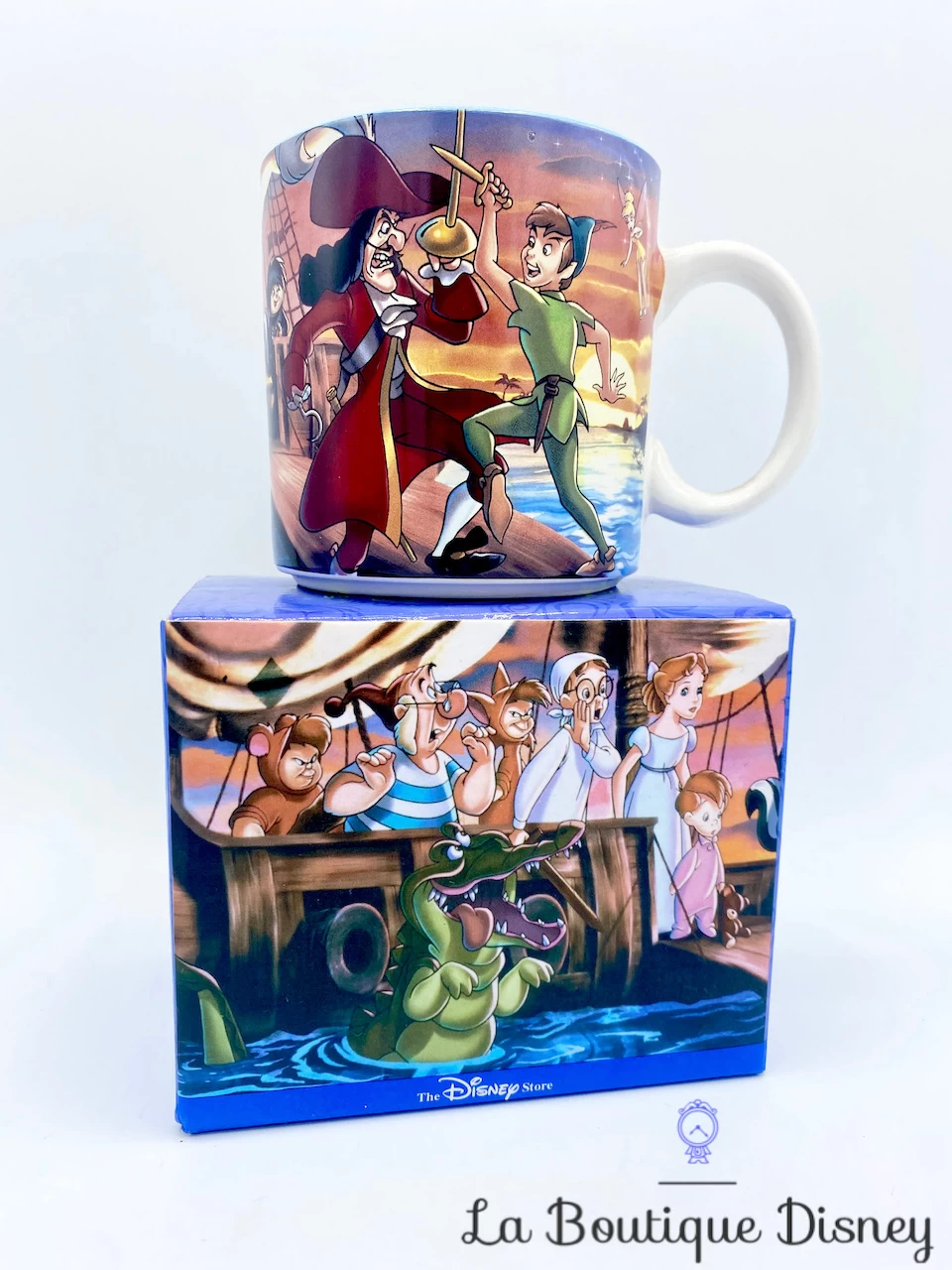 Tasse Scène Peter Pan Walt Disney's Mug Scène Film Capitaine Crochet Bateau Avec Boite 3 Tasse Scène Peter Pan Walt Disney's Mug Scène Film Capitaine Crochet Bateau Avec Boite