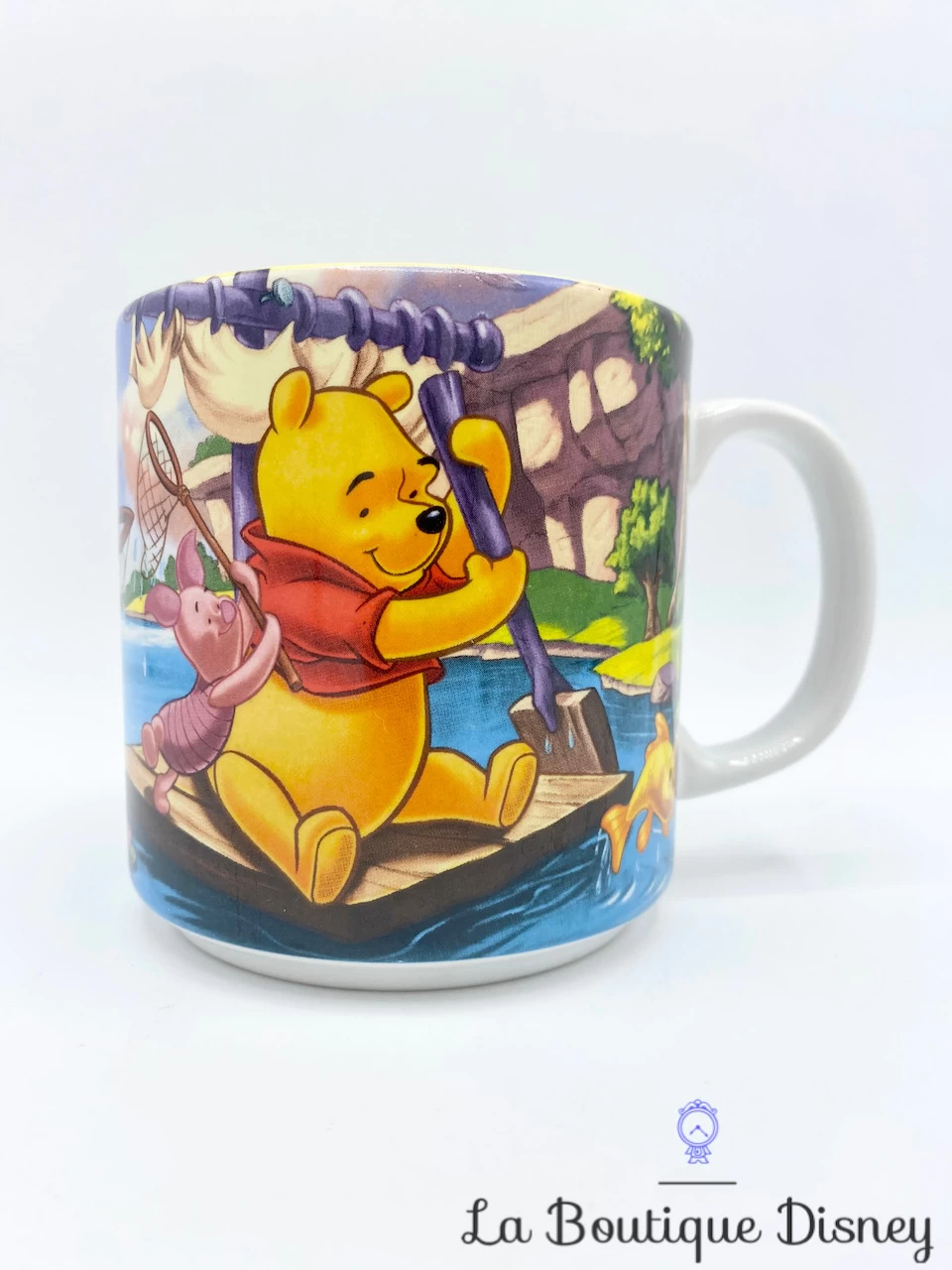 Tasse Scène Winnie L'ourson Disney Store Classics 2002 Mug Scène Film Pêche Eau 3 Tasse Scène Winnie L'ourson Disney Store Classics 2002 Mug Scène Film Pêche Eau