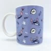 Tasse Stitch Disney Mug Lilo Et Stitch Wow Ok Bleu Violet
