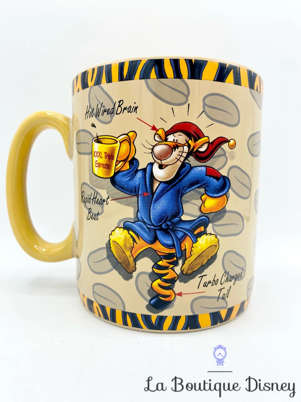 Tasse Tigrou Caution Coffee Overload Disney Mug Winnie L'ourson Morning Matin Café XXL 3 Tasse Tigrou Caution Coffee Overload Disney Mug Winnie L'ourson Morning Matin Café XXL