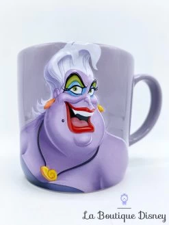 Tasse Ursula True Love La Petite Sirène Disney Store Mug Méchant Villain Violet Relief 3D