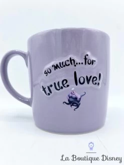 Tasse Ursula True Love La Petite Sirène Disney Store Mug Méchant Villain Violet Relief 3D 10 Tasse Ursula True Love La Petite Sirène Disney Store Mug Méchant Villain Violet Relief 3D -Disney tasse ursula so much for true love disney store mug la petite sirene villain violet 3