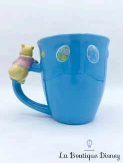 Tasse Winnie L'ourson Disney Store Mug Bleu Relief Oeuf Pâques -Disney tasse winnie lourson disney store mug paques oeufs bleu relief 5