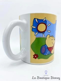 Tasse Winnie L'ourson Disney Mug Jaune Miel Canard -Disney tasse winnie ourson disney mug jaune canard soleil 6