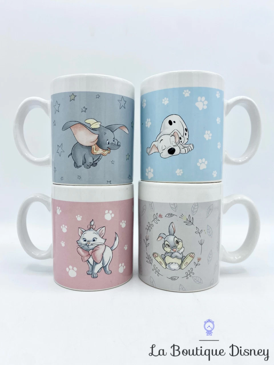 Set Mini Tasses Animaux Disney 2017 Mug Expresso 101 Dalmatiens Dumbo Panpan Marie 6 Set Mini Tasses Animaux Disney 2017 Mug Expresso 101 Dalmatiens Dumbo Panpan Marie – Image 4