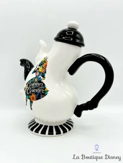 Théière Alice Aux Pays Des Merveilles Disney Curiouser And Curiouser Blanc Noir -Disney theiere alice au pays des merveilles disney curiouser 4