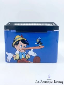 Tirelire Métal Pinocchio Disney WO Products Boite Coffre Bleu Cadenas -Disney tirelire metal pinocchio disney wo products coffre bleu cadenas 10