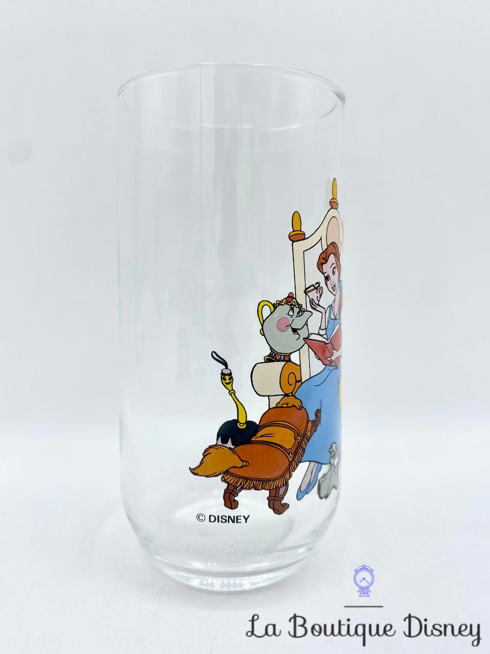 Verre Belle Lumière Big Ben Madame Samovar Zip Disney Vintage La Belle Et La Bête 4 Verre Belle Lumière Big Ben Madame Samovar Zip Disney Vintage La Belle Et La Bête – Image 2