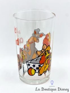 Verre Ducros La Belle Et Le Clochard Disney VMC Reims Vintage Moutarde 10 Verre Ducros La Belle Et Le Clochard Disney VMC Reims Vintage Moutarde -Disney verre la belle et le clochard disney vintage moutarde vmc reims 4