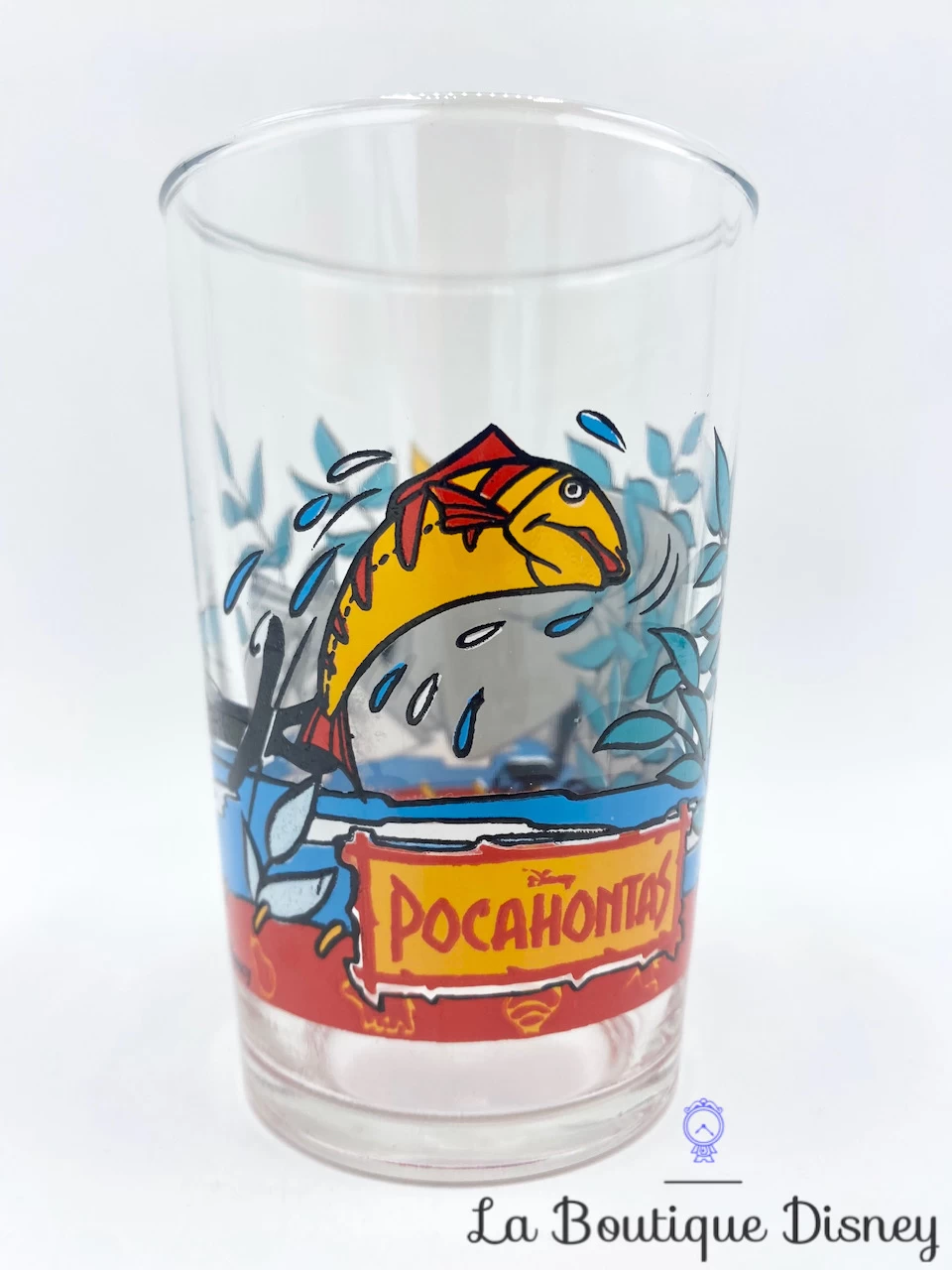 Verre Meeko Poisson Pocahontas Disney Vintage Raton Laveur Moutarde 5 Verre Meeko Poisson Pocahontas Disney Vintage Raton Laveur Moutarde – Image 3