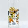 Verre Mickey Minnie Mouse Musique Disney Vintage Jukebox Notes 1 Verre Mickey Minnie Mouse Musique Disney Vintage Jukebox Notes -Disney verre mickey minnie notes musiques boite de nuit danse orange jaune vintage 1