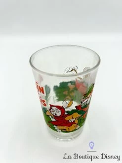 Verre Robin Des Bois Disney VMC Vintage Moutarde -Disney verre moutarde robin des bois disney vmc reims vintage 5