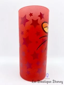Verre Tigrou Disney Store Exclusive Winnie L'ourson étoiles Rouge -Disney verre tigrou visage rouge disney store exclusive winnie ourson 1