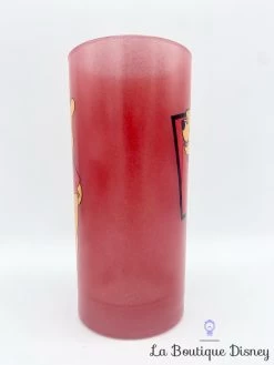 Verre Winnie L'ourson P Disney Store Exclusive Pooh Rouge -Disney verre winnie ourson p disney store exclusive rouge pooh 1